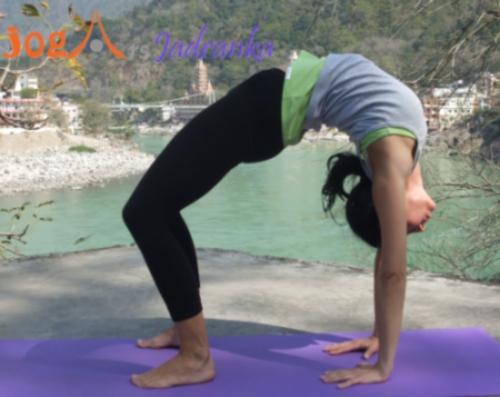 Joga položaj: TOČAK (Urdhva Dhanurasana/Chakrasana) - Joga vežbe - asane